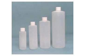 Image of EP Scientific Cylinder Bottles with Caps, High-Density Polyethylene, EP Scientific Products 356-060W Level 3