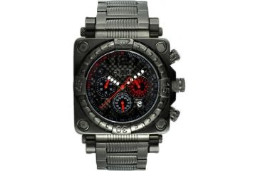 Image of Equipe E311 Gasket Mens Watch - All Black - Black Numbers