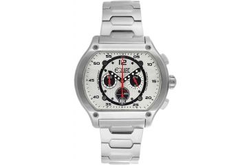 Image of Equipe E704 Dash Mens Watch - Silver Bracelet, White/Black Dial