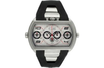 Image of Equipe E918 Dash Xxl Mens Watch - Silver Bezel, Silver Dial