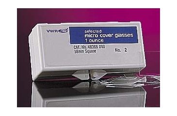Image of Erie Scientific Micro Cover Glasses, Case of 10, Square, No. 2, 22X22-2