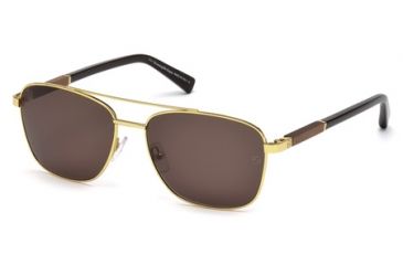 Image of Ermenegildo Zegna EZ0014 Sunglasses - Shiny Endura Gold Frame Color