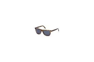 Image of Ermenegildo Zegna EZ0074 Sunglasses - Coloured Havana Frame Color, Blue Lens Color