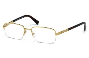 Image of Ermenegildo Zegna EZ5011 Eyeglass Frames - Shiny Endura Gold Frame Color