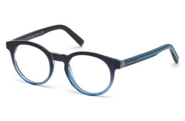 Image of Ermenegildo Zegna EZ5024 Eyeglass Frames - Blue Frame Color