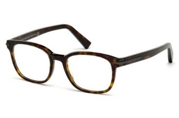 Image of Ermenegildo Zegna EZ5032 Eyeglass Frames - Dark Havana Frame Color