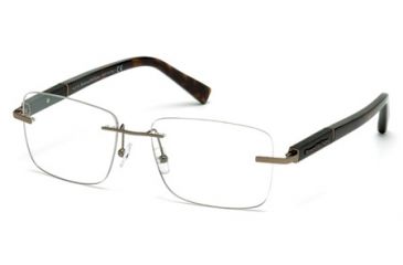 Image of Ermenegildo Zegna EZ5035 Eyeglass Frames - Shiny Light Bronze Frame Color