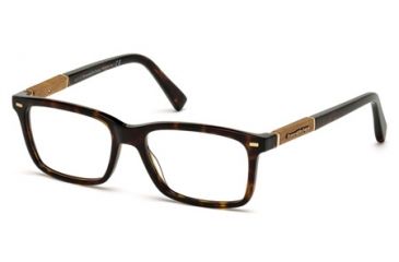 Image of Ermenegildo Zegna EZ5037 Eyeglass Frames - Dark Havana Frame Color