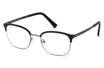Image of Ermenegildo Zegna EZ5038 Eyeglass Frames - Matte Black Frame Color