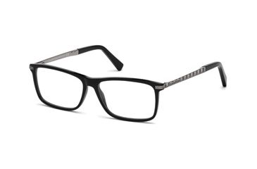 Image of Ermenegildo Zegna EZ5060 Eyeglass Frames - Shiny Black Frame Color