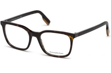 Image of Ermenegildo Zegna EZ5121 Eyeglass Frames - Dark Havana Frame Color, Dark Havana Lens Color