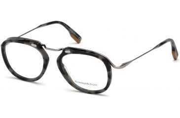 Image of Ermenegildo Zegna EZ5124 Eyeglass Frames - Coloured Havana Frame Color