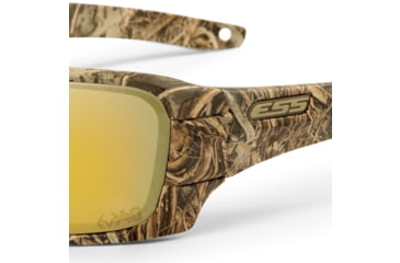 Image of ESS 40Th Anniversary Rollbar Realtree Max-7 Sunglasses, Realtree Camo Frame / Mirrored Brass / Smoke Gray , Medium/Large, EE9018-26