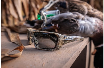 Image of ESS 40Th Anniversary Rollbar Realtree Max-7 Sunglasses, Realtree Camo Frame / Mirrored Brass / Smoke Gray , Medium/Large, EE9018-26