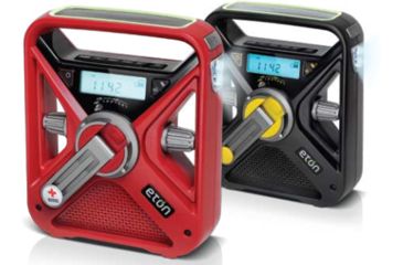 Image of Eton FRX3 AM/FM/NOAA Radio With Weather Alert, Red NFRX3WXR