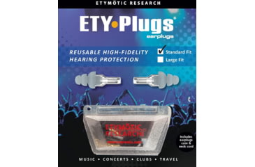 Image of Etymotic Research ER20 High-Fidelity Earplugs, Frost, Standard, ER20-SMF-C