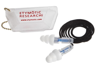 Image of Etymotic Research ER20 High-Fidelity Earplugs, White, Large, ER20-CCC-C