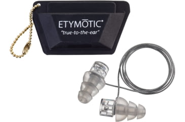 Image of Etymotic Research ER20XS High-Fidelity Earplugs, Clear, Large, ER20XS-CCC-C