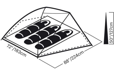 Image of Eureka Midori 3 Tents, 2629086