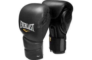 Image of Everlast Muay Thai ProTex2 Gloves, Black, 12oz 545260