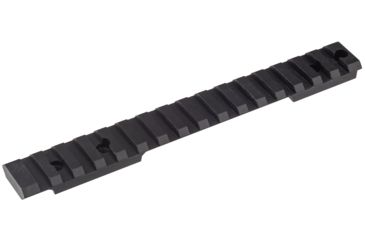 Image of Evolution Gun Works HD Weatherby Mark V TRR 6 Lug Bolt Picatinny Scope Mount 0 MOA, 6.670 in, Aluminum, Matte Black, 80710