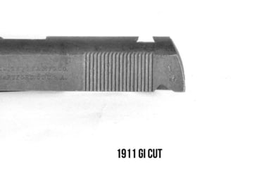 Image of Evolution Gun Works Leupold DeltaPoint Pro Sight Mount, JPoint, Redfield Accelerator, and Optima, GI 1911, 1.604in, Aluminum, Matte Black Hardcoat, 49423