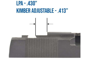 Image of Evolution Gun Works Leupold DeltaPoint Pro Sight Mount, JPoint, Redfield Accelerator, and Optima, LPA, 49413