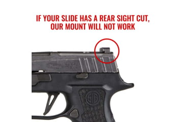 Image of Evolution Gun Works Sig Sauer M17/M18 Optics Ready Adapter Plate, Black, 49201