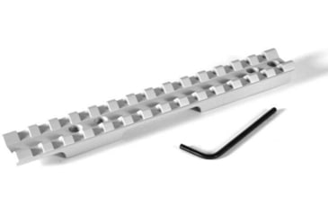 Image of Evolution Gun Works Silver Savage 93 1-5/8in Ejection Port Picatinny Rail Scope Mount 0 MOA, Black, 41610