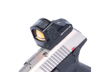 Image of Evolution Gun Works Trijicon RMR Sight Mount for Ruger SR9/45, Black, 49540