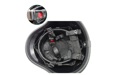 Image of ExecDefense USA Classic Anti-Impact Bump Helmet, Black, Universal Size, EDI-CBH01-B