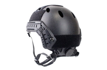 Image of ExecDefense USA Tactical High-Cut Anti-Impact Bump Helmet, Black, Universal Size, EDI-HBH01
