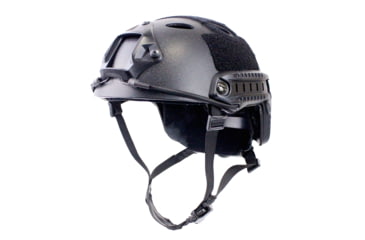 Image of ExecDefense USA Tactical High-Cut Anti-Impact Bump Helmet, Black, Universal Size, EDI-HBH01