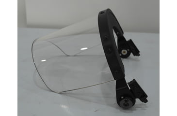 Image of ExecDefense USA Riot Visor, Compatible PASGT / MICH Helmet, Transparent, Universal Size, E-RV-C