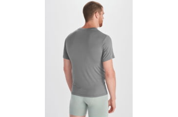 Image of ExOfficio Everyday Crew Tee - Mens, Grey Heather, Medium, E14107-9310-M