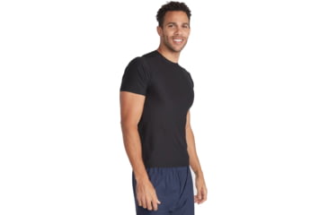 Image of ExOfficio Give-N-Go 2.0 Crew Neck Tee - Men's, Black, Small, 12426714-9999-S