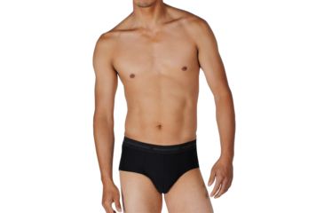 Image of ExOfficio Give-N-Go Sport Low Rise Flyless Brief - Men's-Black-Large