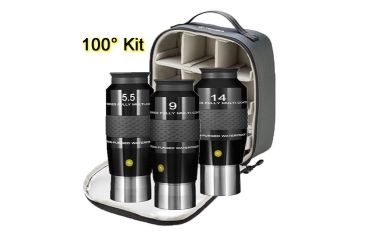Image of 100 Degree Eyepiece Set with soft sided case,Argon-Purged,Waterproof, 4 Piece Set