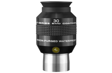 Image of Explore Scientific 30 mm 52 Degrees Series Waterproof Eyepiece, Black w/ white lettering, ES logo, EPWP5230-01