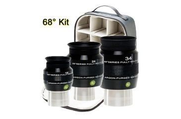 Image of 68 Degree Eyepiece Set with soft sided case,Argon-Purged,Waterproof, 4 Piece Set