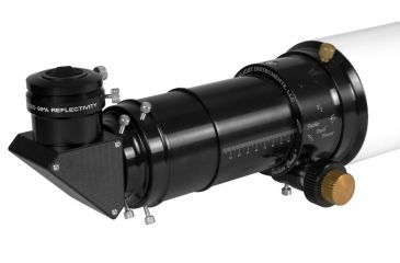 Image of Explore Scientific ED127 Classic White Aluminum f/7.5 Air-Spaced Triplet w/ Hoya FCD100 Optics and 3in Starlight Feathertouch Focuser, FCD100-127075-T3-01