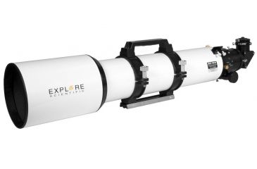 Image of Explore Scientific ED127 Classic White Aluminum f/7.5 Air-Spaced Triplet w/ Hoya FCD100 Optics and 3in Starlight Feathertouch Focuser, FCD100-127075-T3-01