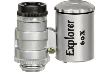 Image of Explorer Microscope with LED w/ 2 White LEDS and UV LED EXP54