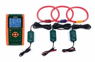 Image of Extech Instruments 3000A 3-Phase Power Analyzer/Datalogger Kit, PQ3450-30