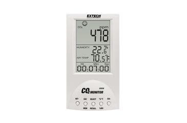 Image of Extech Instruments Desktop Carbon Dioxide Monitor, CO220