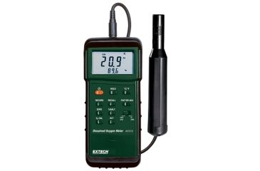 Image of Extech Instruments Heavy Duty Dissolved Oxygen Mtr Kit W/13 Cbl, 407510