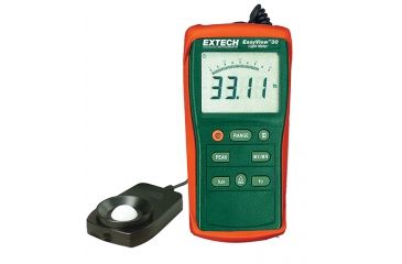 Image of Extech Instruments Light Meter, Wide Ranging Easy View 30 Series, EA30