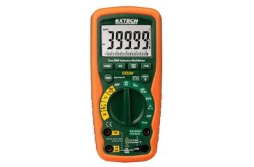 Image of Extech Instruments Multimeter,Hd,Waterproof 40000 Ct/Trms/Temp, EX530