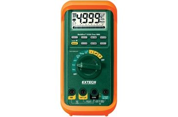 Image of Extech Instruments Multimeter, Multipro Trms Professional W/Temp, MP530A