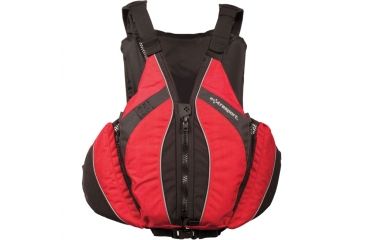 Image of Extrasport Baja Men's Life Vest, XS Size, Denier Cordura, Red, Black 0310000089